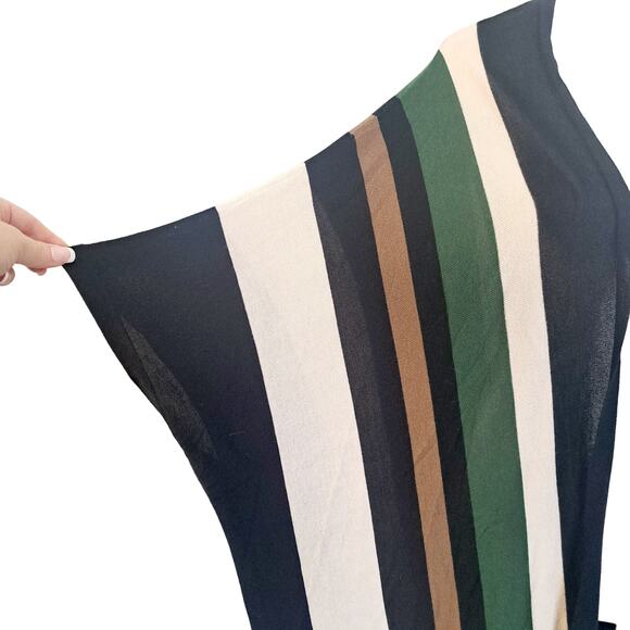 H&M Oversized Open Front Striped Cardigan - Picture 5 of 7